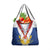 Personalized Serbia and Montenegro National Day Grocery Bag Coat Of Arms Flag Style Since1992