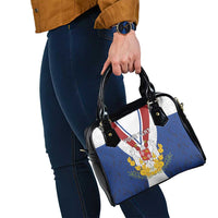 Personalized Serbia and Montenegro National Day Shoulder Handbag Coat Of Arms Flag Style Since1992