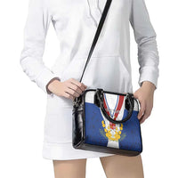 Personalized Serbia and Montenegro National Day Shoulder Handbag Coat Of Arms Flag Style Since1992