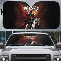 Polish Winged Hussars Auto Sun Shade Polska Legendary Cavalry Warrior
