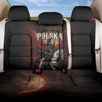 Polish Winged Hussars Back Car Seat Cover Polska Legendary Cavalry Warrior