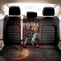 Polish Winged Hussars Back Car Seat Cover Polska Legendary Cavalry Warrior