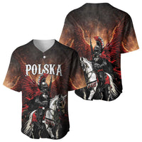Polish Winged Hussars Baseball Jersey Polska Legendary Cavalry Warrior