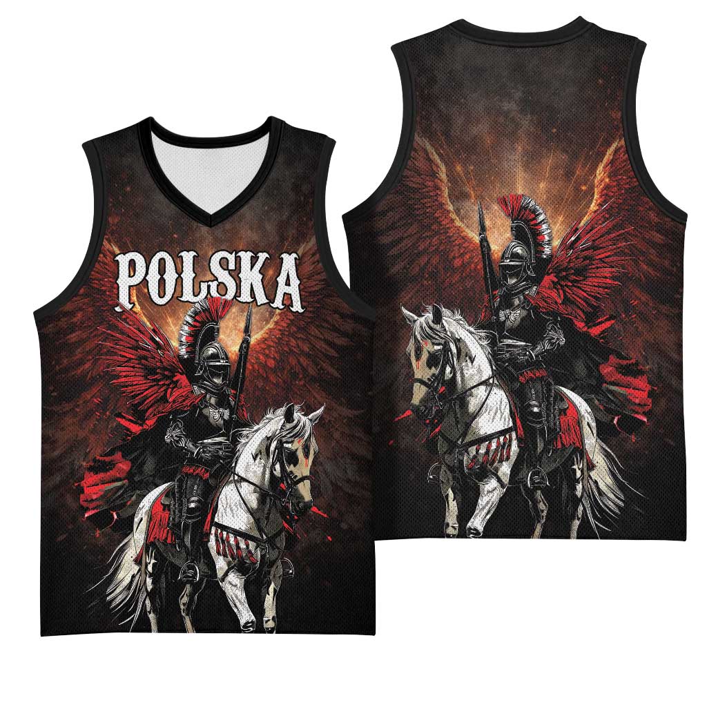 Polish Winged Hussars Basketball Jersey Polska Legendary Cavalry Warrior