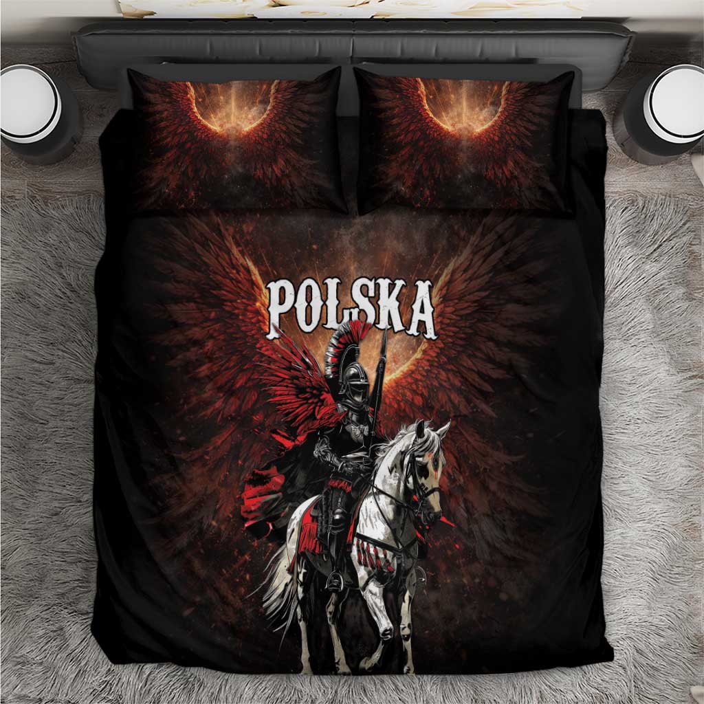 Polish Winged Hussars Bedding Set Polska Legendary Cavalry Warrior