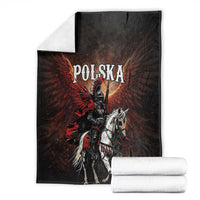 Polish Winged Hussars Blanket Polska Legendary Cavalry Warrior