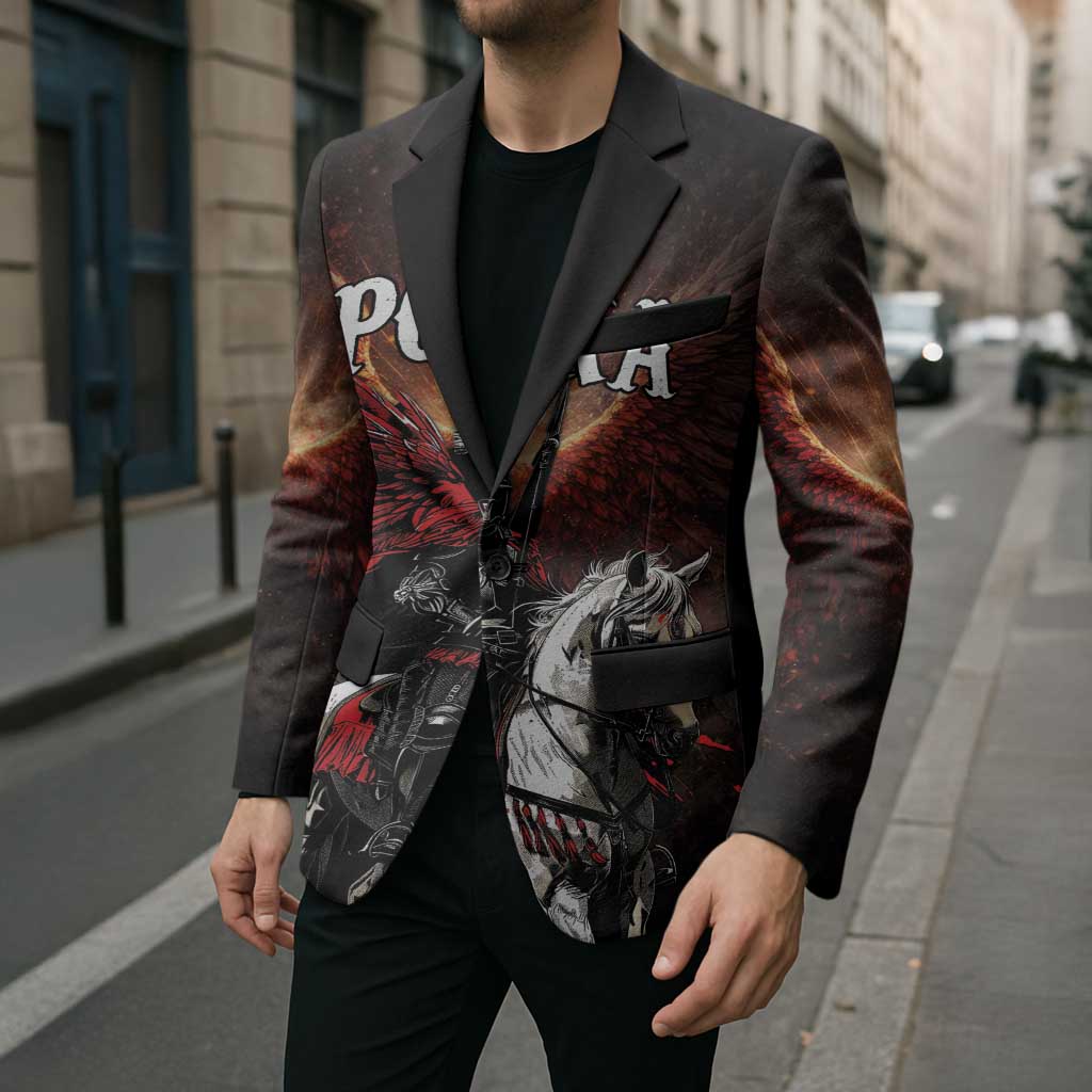Polish Winged Hussars Blazer Polska Legendary Cavalry Warrior