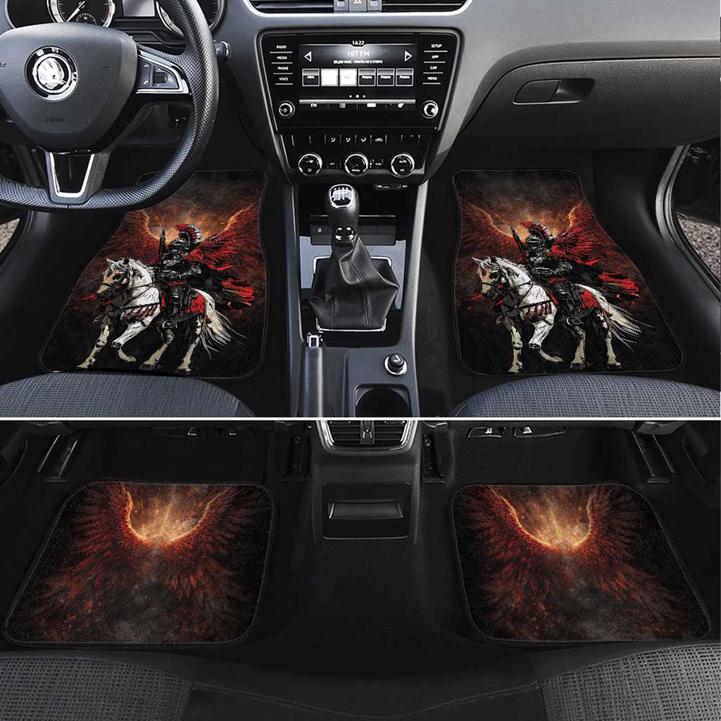 Polish Winged Hussars Car Mats Polska Legendary Cavalry Warrior