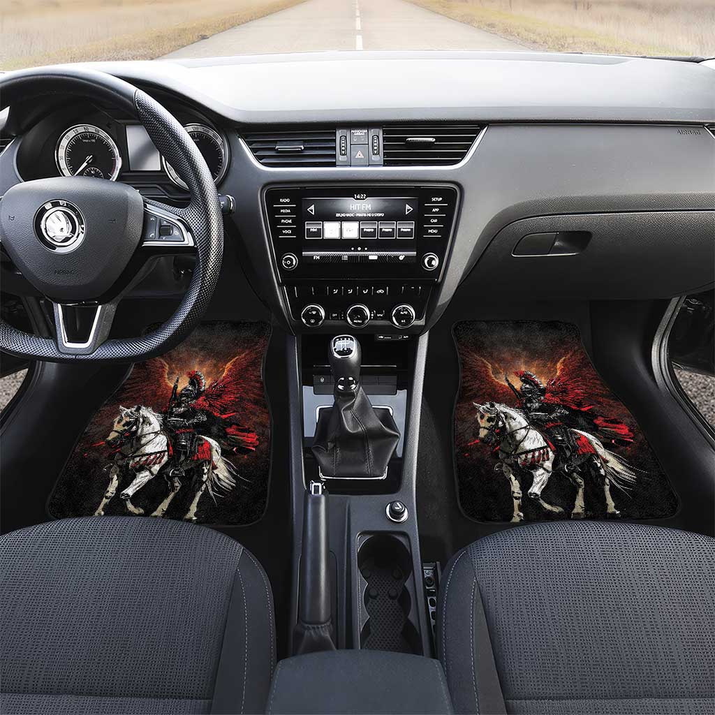 Polish Winged Hussars Car Mats Polska Legendary Cavalry Warrior