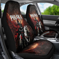 Polish Winged Hussars Car Seat Cover Polska Legendary Cavalry Warrior