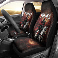 Polish Winged Hussars Car Seat Cover Polska Legendary Cavalry Warrior