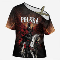 Polish Winged Hussars Cross Shoulder Shirt Polska Legendary Cavalry Warrior