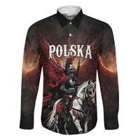 Polish Winged Hussars Family Matching Mermaid Dress and Hawaiian Shirt Polska Legendary Cavalry Warrior