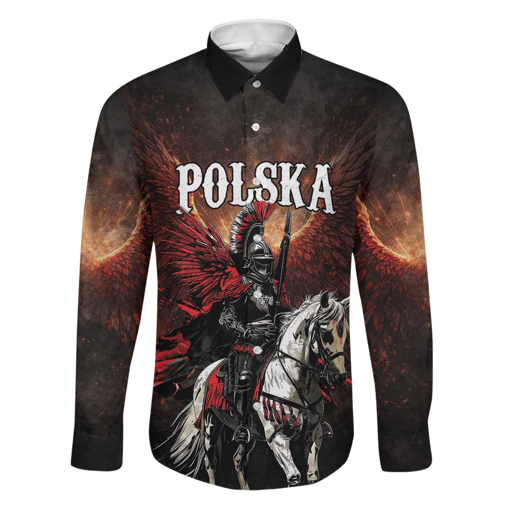 Polish Winged Hussars Family Matching Summer Maxi Dress and Hawaiian Shirt Polska Legendary Cavalry Warrior