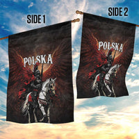 Polish Winged Hussars Garden Flag Polska Legendary Cavalry Warrior