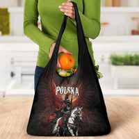 Polish Winged Hussars Grocery Bag Polska Legendary Cavalry Warrior