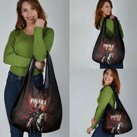Polish Winged Hussars Grocery Bag Polska Legendary Cavalry Warrior