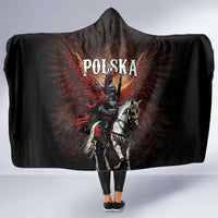 Polish Winged Hussars Hooded Blanket Polska Legendary Cavalry Warrior