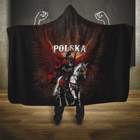 Polish Winged Hussars Hooded Blanket Polska Legendary Cavalry Warrior