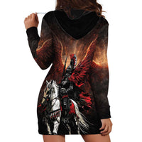 Polish Winged Hussars Hoodie Dress Polska Legendary Cavalry Warrior