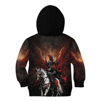 Polish Winged Hussars Kid Hoodie Polska Legendary Cavalry Warrior