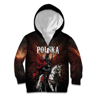 Polish Winged Hussars Kid Hoodie Polska Legendary Cavalry Warrior