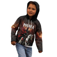 Polish Winged Hussars Kid Hoodie Polska Legendary Cavalry Warrior