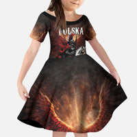 Polish Winged Hussars Kid Short Sleeve Dress Polska Legendary Cavalry Warrior