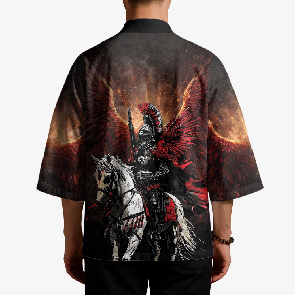 Polish Winged Hussars Kimono Polska Legendary Cavalry Warrior