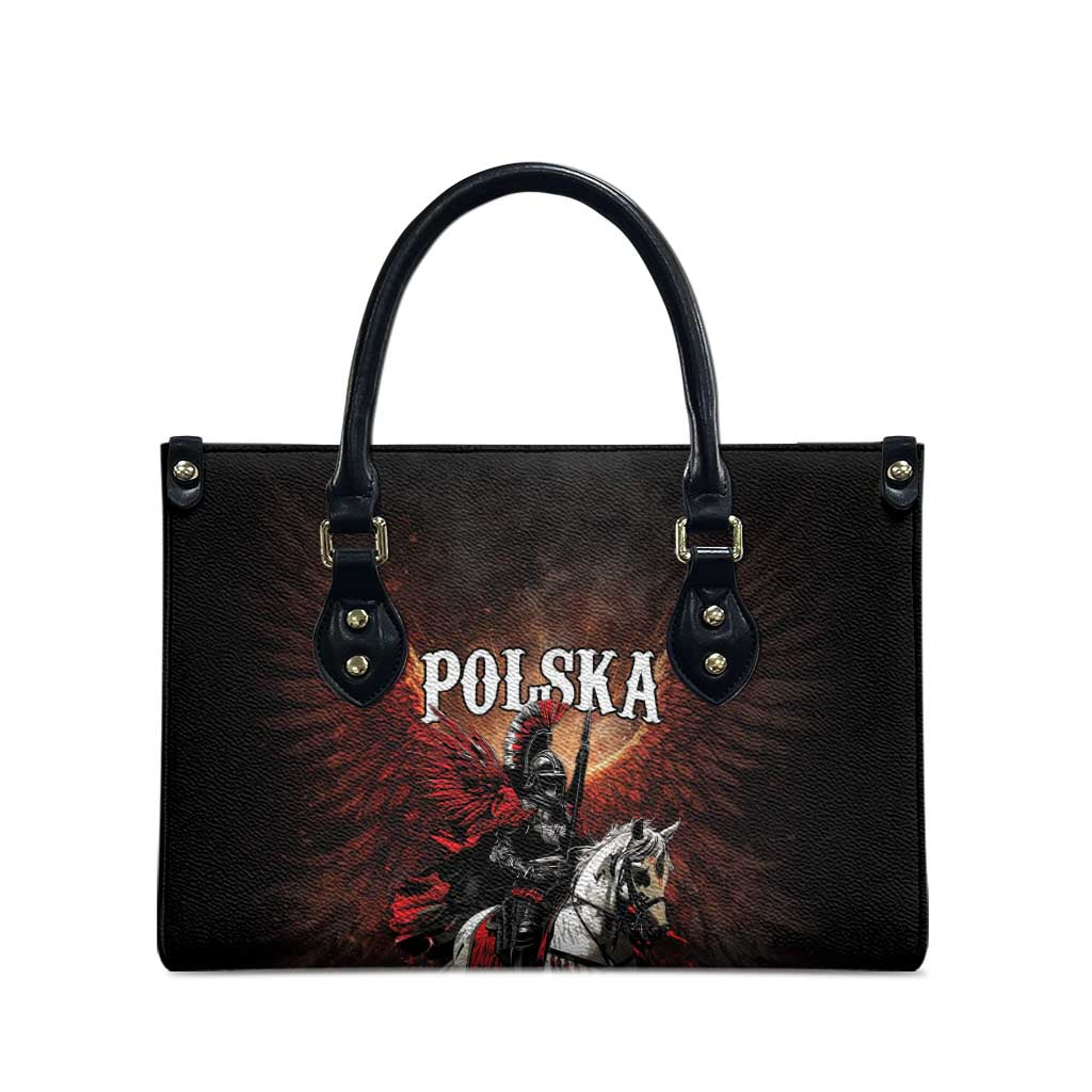 Polish Winged Hussars Leather Bag Polska Legendary Cavalry Warrior
