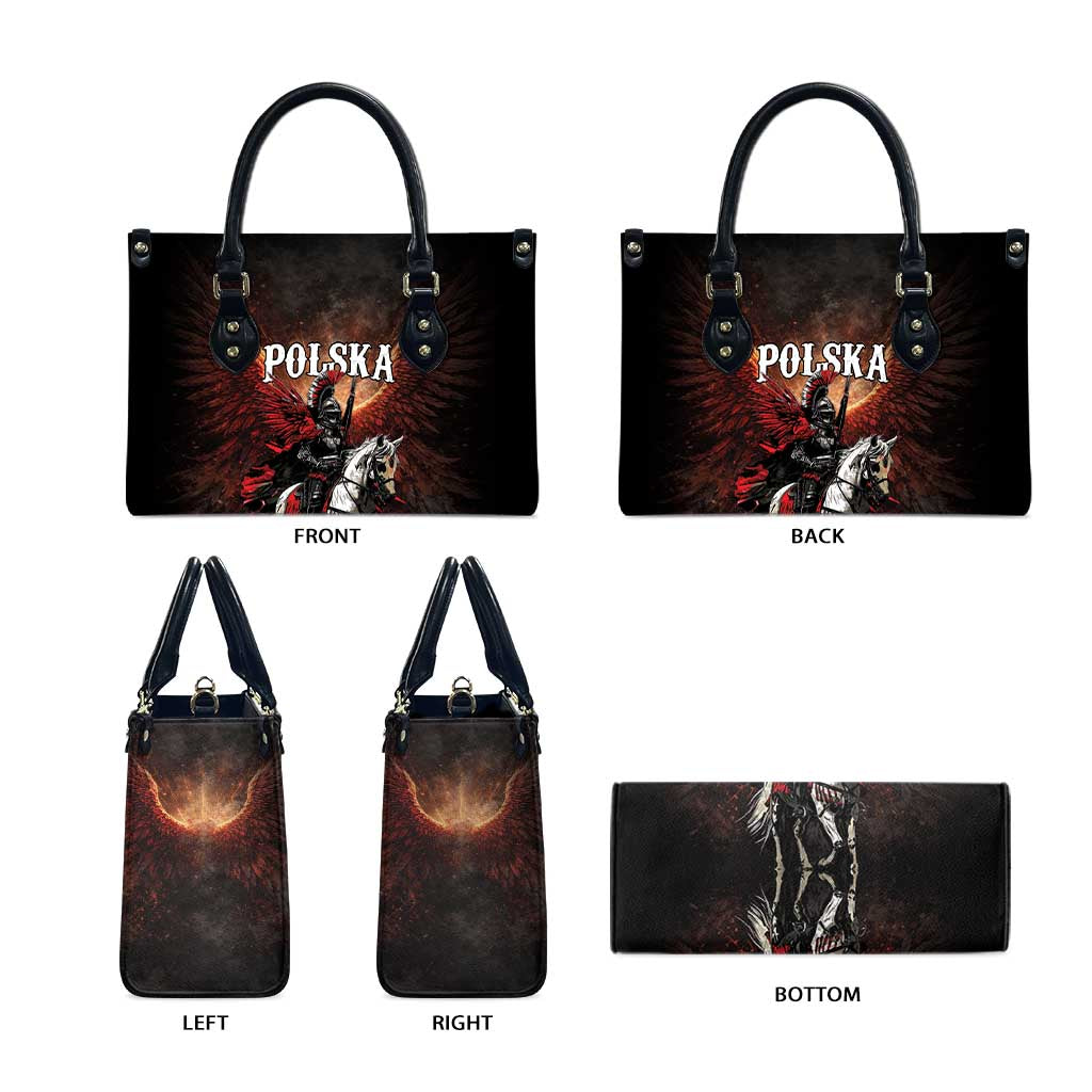 Polish Winged Hussars Leather Bag Polska Legendary Cavalry Warrior