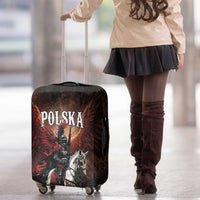 Polish Winged Hussars Luggage Cover Polska Legendary Cavalry Warrior