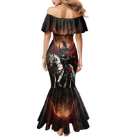 Polish Winged Hussars Mermaid Dress Polska Legendary Cavalry Warrior