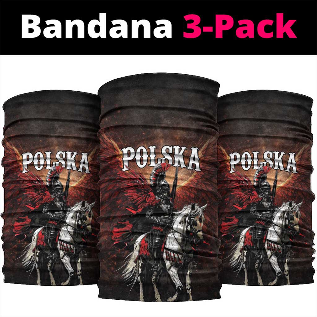 Polish Winged Hussars Neck Gaiter Polska Legendary Cavalry Warrior