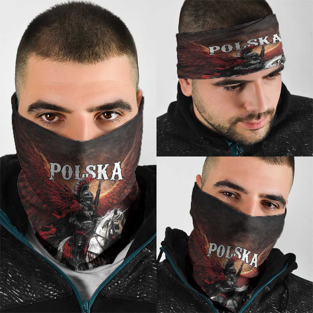 Polish Winged Hussars Neck Gaiter Polska Legendary Cavalry Warrior