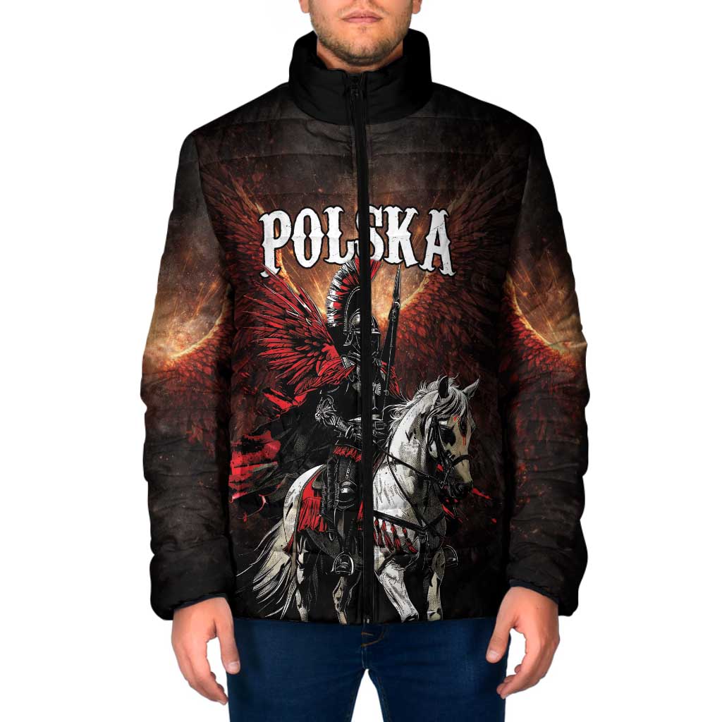 Polish Winged Hussars Padded Jacket Polska Legendary Cavalry Warrior