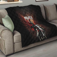 Polish Winged Hussars Quilt Polska Legendary Cavalry Warrior