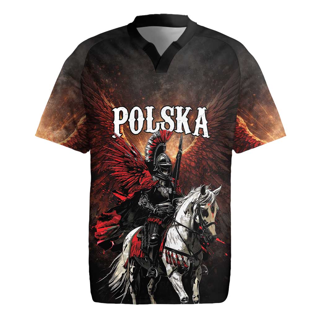 Polish Winged Hussars Rugby Jersey Polska Legendary Cavalry Warrior