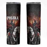 Polish Winged Hussars Skinny Tumbler Polska Legendary Cavalry Warrior