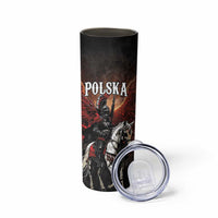 Polish Winged Hussars Skinny Tumbler Polska Legendary Cavalry Warrior