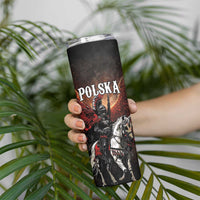 Polish Winged Hussars Skinny Tumbler Polska Legendary Cavalry Warrior