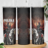 Polish Winged Hussars Skinny Tumbler Polska Legendary Cavalry Warrior