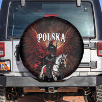 Polish Winged Hussars Spare Tire Cover Polska Legendary Cavalry Warrior