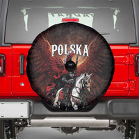 Polish Winged Hussars Spare Tire Cover Polska Legendary Cavalry Warrior