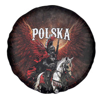 Polish Winged Hussars Spare Tire Cover Polska Legendary Cavalry Warrior