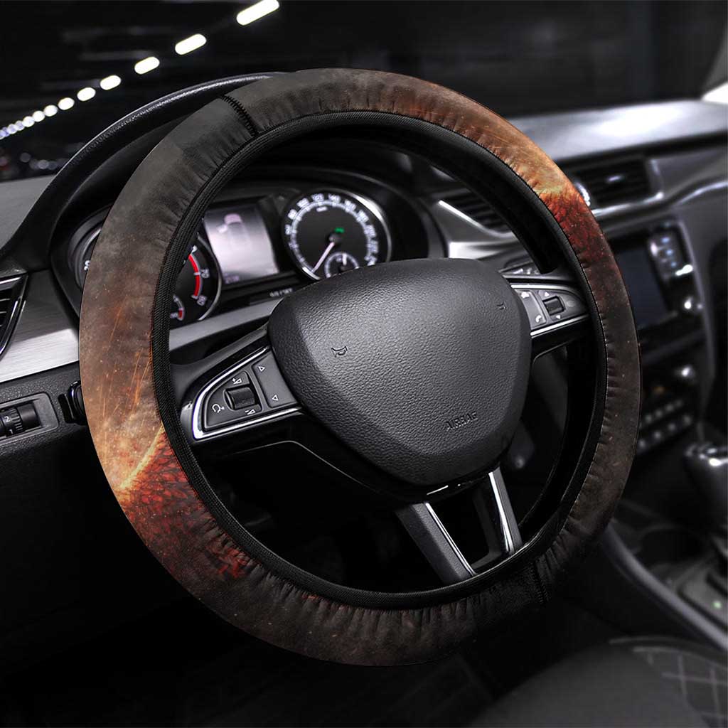 Polish Winged Hussars Steering Wheel Cover Polska Legendary Cavalry Warrior