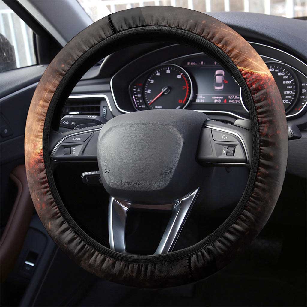Polish Winged Hussars Steering Wheel Cover Polska Legendary Cavalry Warrior