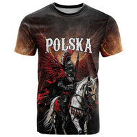 Polish Winged Hussars T Shirt Polska Legendary Cavalry Warrior