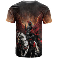 Polish Winged Hussars T Shirt Polska Legendary Cavalry Warrior