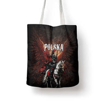 Polish Winged Hussars Tote Bag Polska Legendary Cavalry Warrior